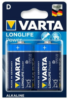 Батарейка VARTA LONGLIFE Power D/LR20 2шт