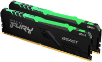 Оперативная память Kingston FURY Beast RGB 64ГБ DDR4 3600Mhz