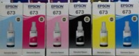 Комплект оригинальных чернил для принтеров и МФУ Epson серии L.