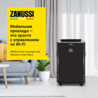 Мобильный кондиционер Zanussi ZACM-09MS/N1 черный