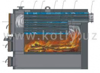 Отопительный водогрейный котел  КВ-300 Т/Гн/ЛЖ