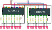 МИКРОСХЕМА 74НС595