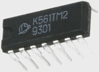 МИКРОСХЕМА К561ТМ2 (CD4013A)