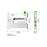 Profinet/Modbus TCP Master Converter HD67611-A1