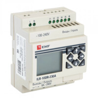 Dasturlashtiriladigan o'rni 12V/v s displ. 24В PRO-Relay EKF PROxima (ILR-12DR-24D)