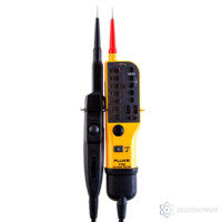 Fluke T150/VDE — тестер напряжения/целостности с ЖК-дисплеем, омметром и переключаемой нагрузкой (версия VDE)