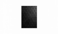 ФОФ Фанера Segezha 1/1 1220x2440x15 Creative Black Melamine Hexa 29044 M 26 Black