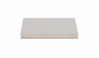 ФОФ Фанера Segezha 1/1 1220x2440x15 Creative Light Grey Melamine Smooth 17012 M 26 Grey