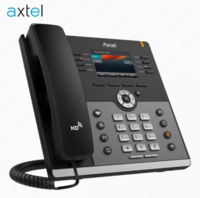 IP-телефон Axtel AX-400G (SIP линий 8, LCD 2.8" 320x240 Color, конференц-5, PoE)