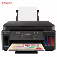 Струйный принтер Canon - PIXMA G6040 (A4, 13.стр/мин, струйное МФУ, AirPrint, Ethernet (RJ-45), USB, Wi-Fi)