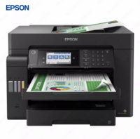 Струйный принтер Epson L15150, цветная, A3, 22 стр/мин (цветн. А3), AirPrint, Ethernet (RJ-45), USB, Wi-Fi, черный