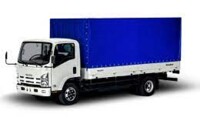 Bortovoy s tentom ISUZU NPR 75K