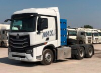 Тягач Howo-Max 460 6x4 CNG газовый на метане (2 моста, пневмоподвеска)