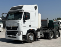 Тягач Howo-T7H 430 6x4 CNG газовый на метане (2 моста, пневмоподвеска)